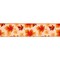 Designer's Shop WR 63-5104 2.5” x 10 yard Autumn Maple Leaves wired edge ribbons